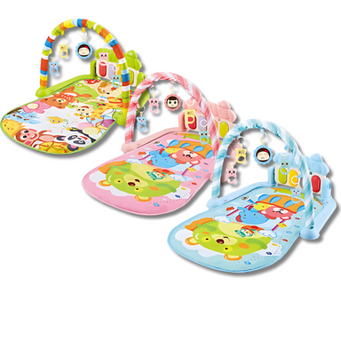 Interactive music play mat – stimulates senses, motor skills | baby gym