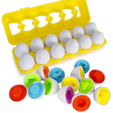 Educational egg puzzle – colours, shapes & motor skills | kids toy