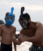 Kids' snorkel mask with 180° view and dry top – comfortable, leak-proof | Full-face design