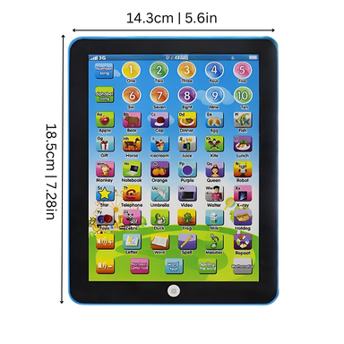 Educational kids' tablet with sound buttons – no screen, no apps | ages 3-6