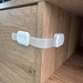 Cabinet safety locks without drilling – self-adhesive, set of 8 | child safety