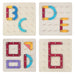 Wooden pegboard boosts creativity and fine motor skills – pattern cards, 42 pegs | educational toy