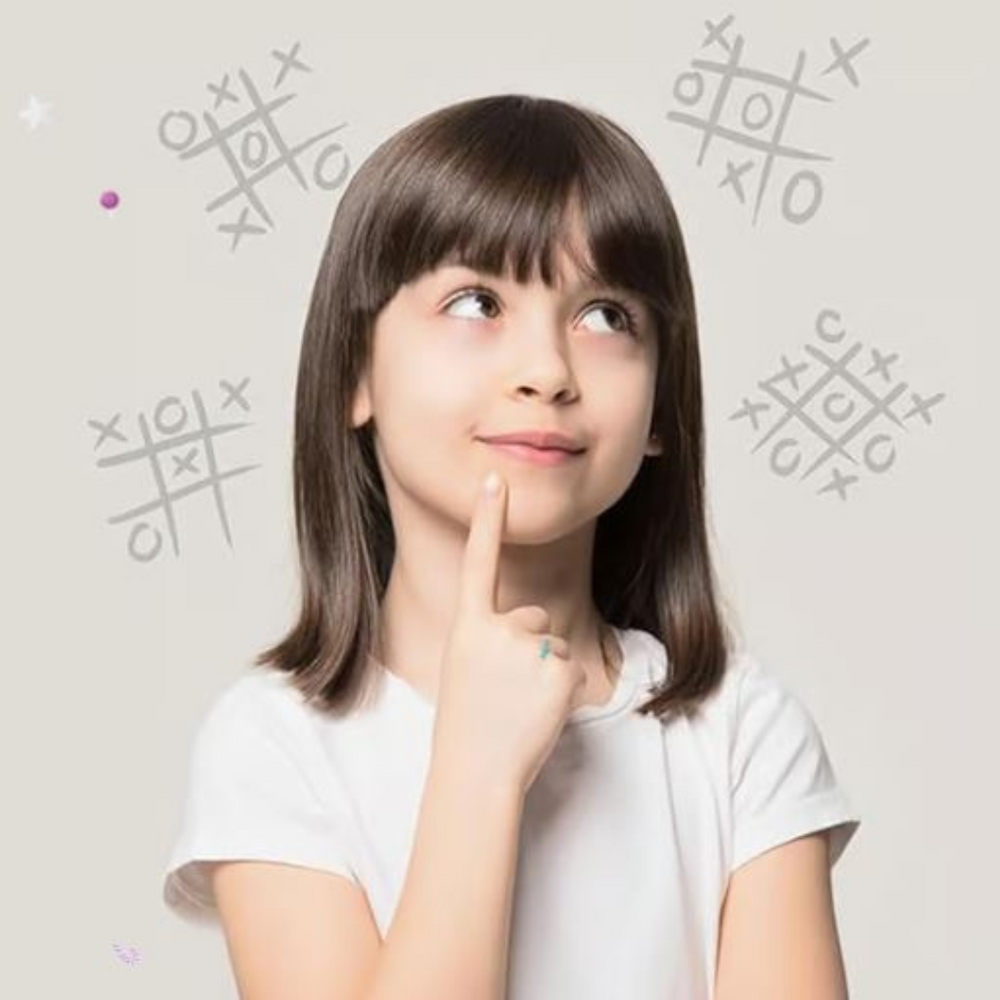 Tic-tac-toe game with multiple modes – boosts memory and strategy | kids game