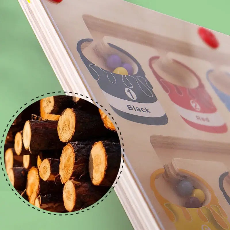 Magnetic learning board builds colour and counting skills – Montessori-inspired | Toddlers