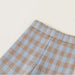 3-piece checked outfit – top, trousers & cardigan | girls' sets