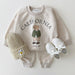 2-piece top & trousers set in soft cotton – breathable, stretchy, cute city design | baby outfit