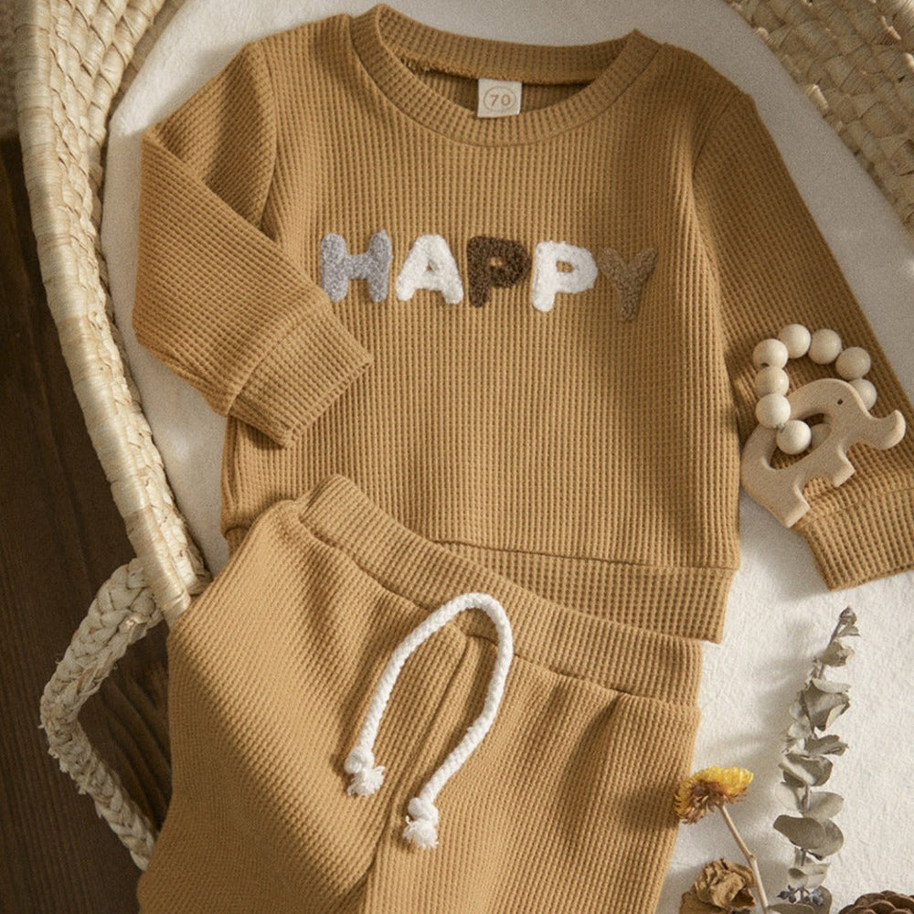 100% organic cotton baby set – soft, breathable | unisex 2-piece outfit