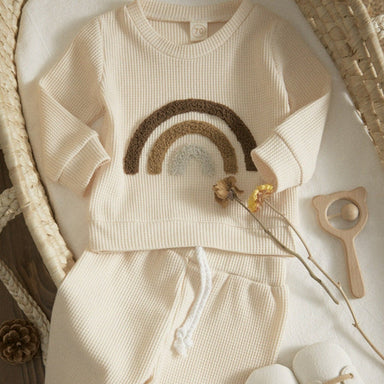 100% organic cotton baby set – soft, breathable | unisex 2-piece outfit