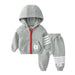 Boys 2-piece tracksuit set – full-zip hoodie & joggers | toddler outfit