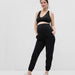 Maternity trousers with adjustable belly band – soft, stretchy & breathable | for pregnancy