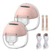 Portable hands-free breast pump – silent, wireless, adjustable | for nursing mothers