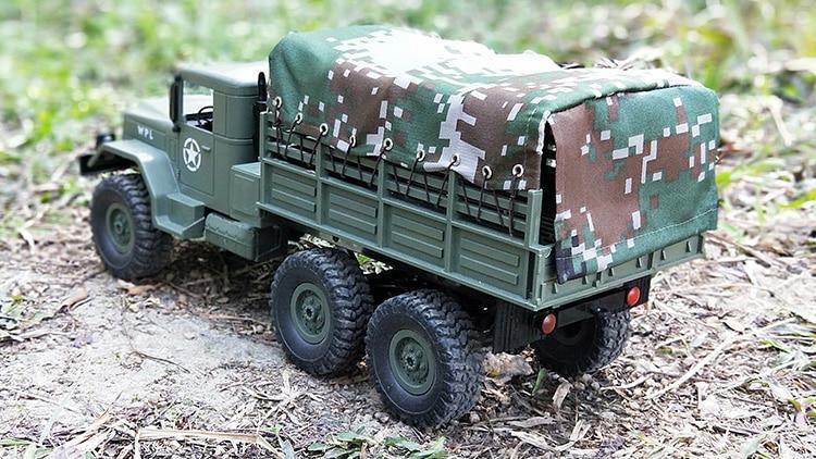 6WD off-road RC car – all-terrain truck with 2.4GHz remote control | Kids