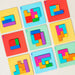Building and puzzle set with 87 logic blocks – boosts creativity and logical thinking | kids 3+