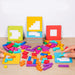 Building and puzzle set with 87 logic blocks – boosts creativity and logical thinking | kids 3+