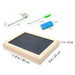 Magnetic wooden drawing board for creative play – reusable, mess-free, educational | Kids 3+