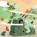 Dino race track climbs automatically – LED lights & sound | kids' toy