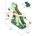 Dino race track climbs automatically – LED lights & sound | kids' toy