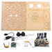 Wooden DIY drone building kit with height control – safe frame, STEM learning | Kids