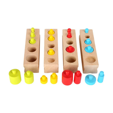 Wooden stacking puzzle boosts creativity – improves motor skills, balance | educational toy