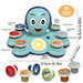 Musical octopus toy – sounds, lights, easy buttons | toddlers