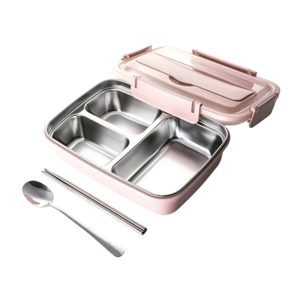 Kids' lunchbox leak-proof stainless steel – bento box with compartments | for school