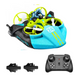 RC amphibious car with 360° stunt spins – drives on land and water | remote control toy