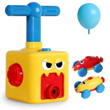 Air-pump toy car with fast launch – motor skills, safe design | educational toy for kids 2+