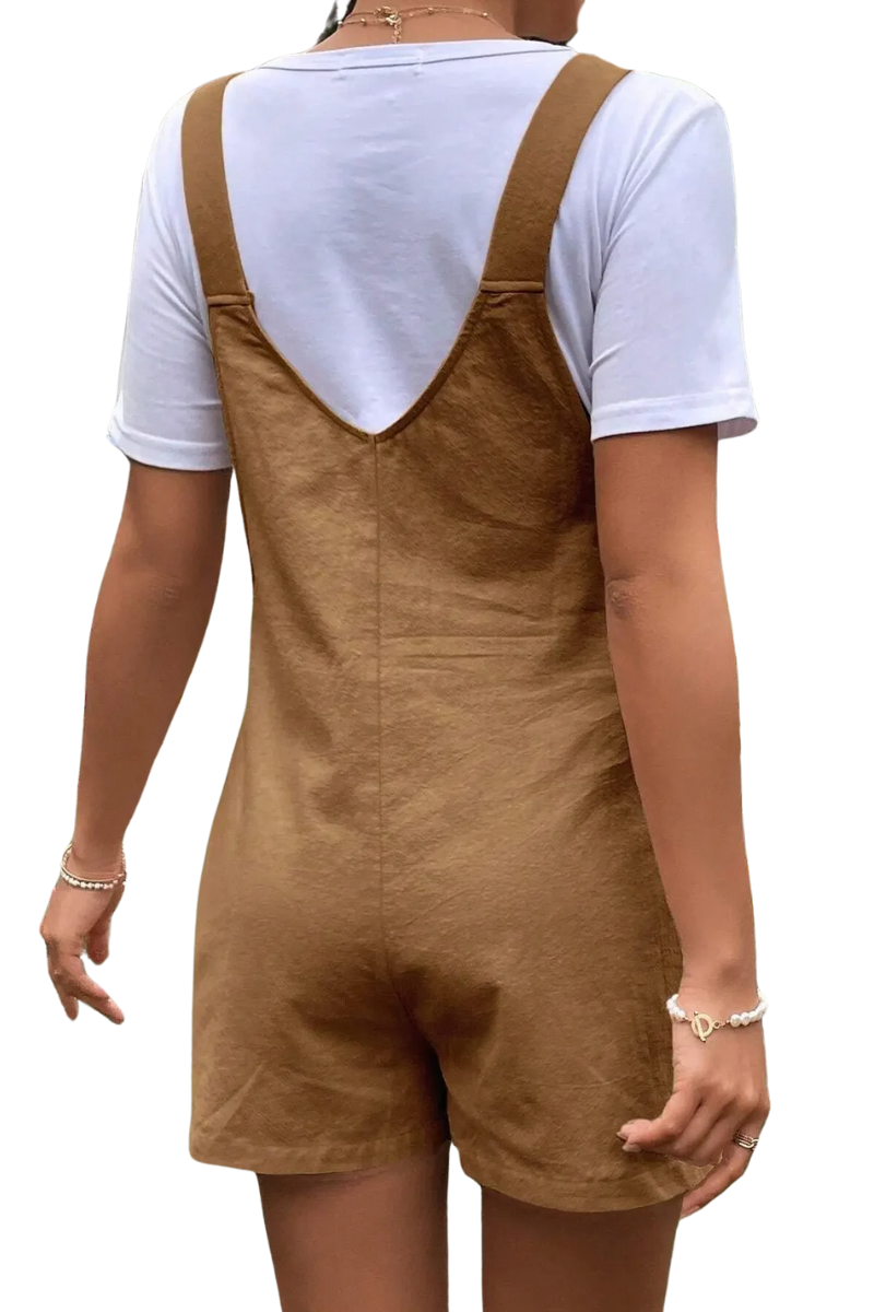 Maternity jumpsuit with breathable fabric – soft, roomy fit | Women's maternity wear