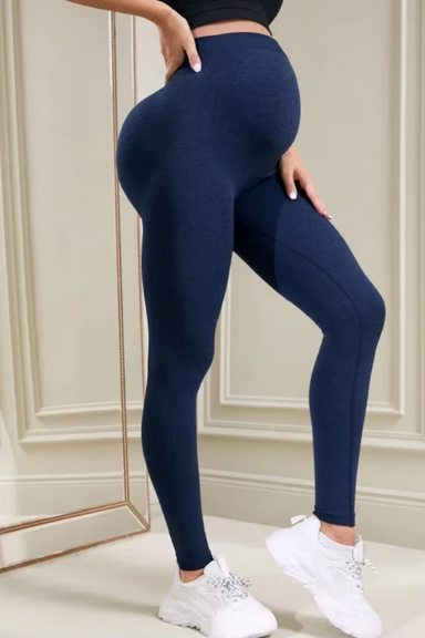 Seamless maternity leggings for ultimate comfort – high waistband, soft support | Pregnancy wear