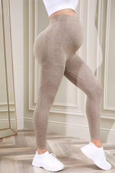 Seamless maternity leggings for ultimate comfort – high waistband, soft support | Pregnancy wear